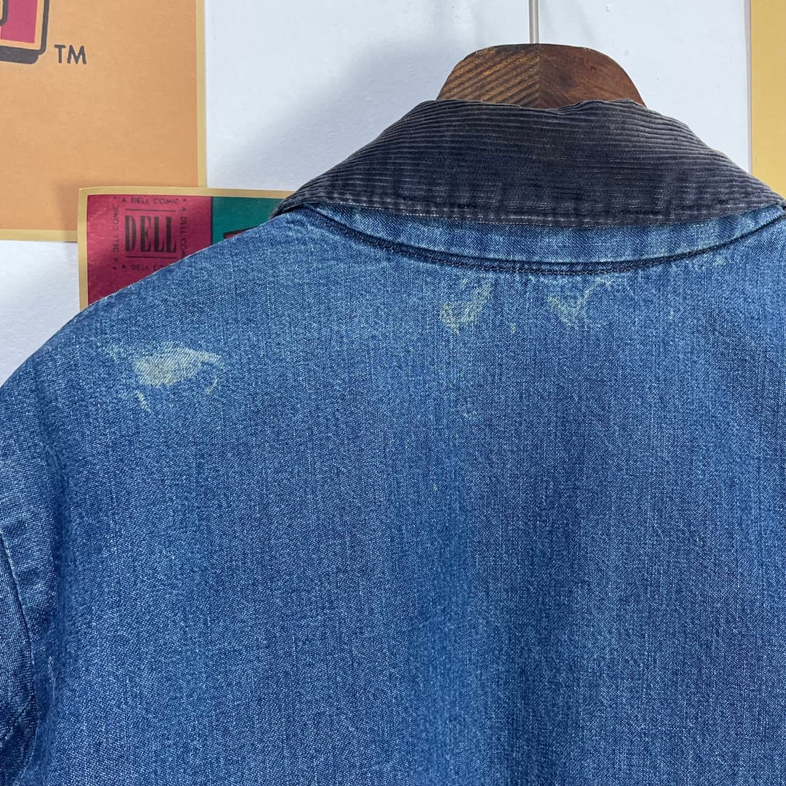 [M]WRANGLER 랭글러 블랭킷 데님 초어 자켓 상품이미지9