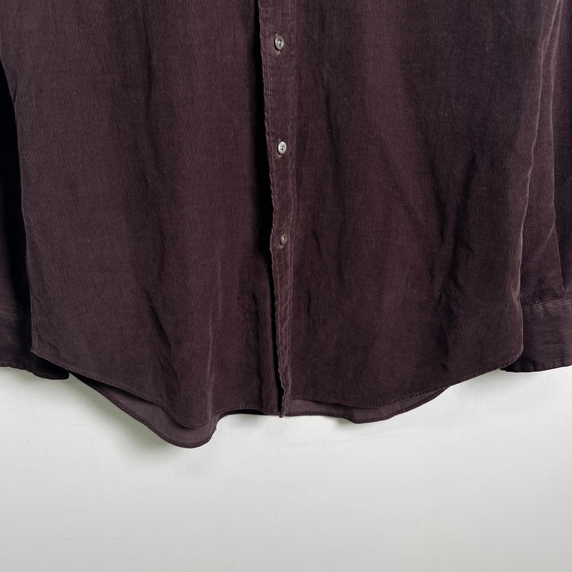 폴로 랄프로렌 브라운 코듀로이 셔츠 S 상품이미지5