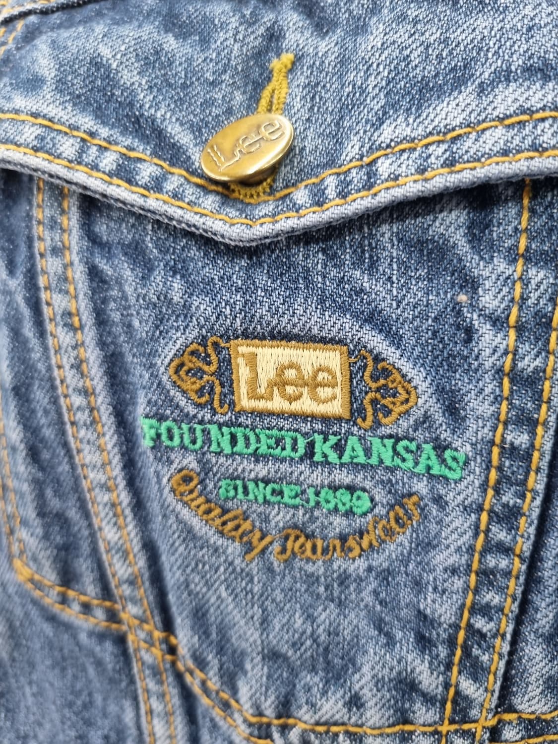 Lee 90's 트러커 데님 자켓 상품이미지3