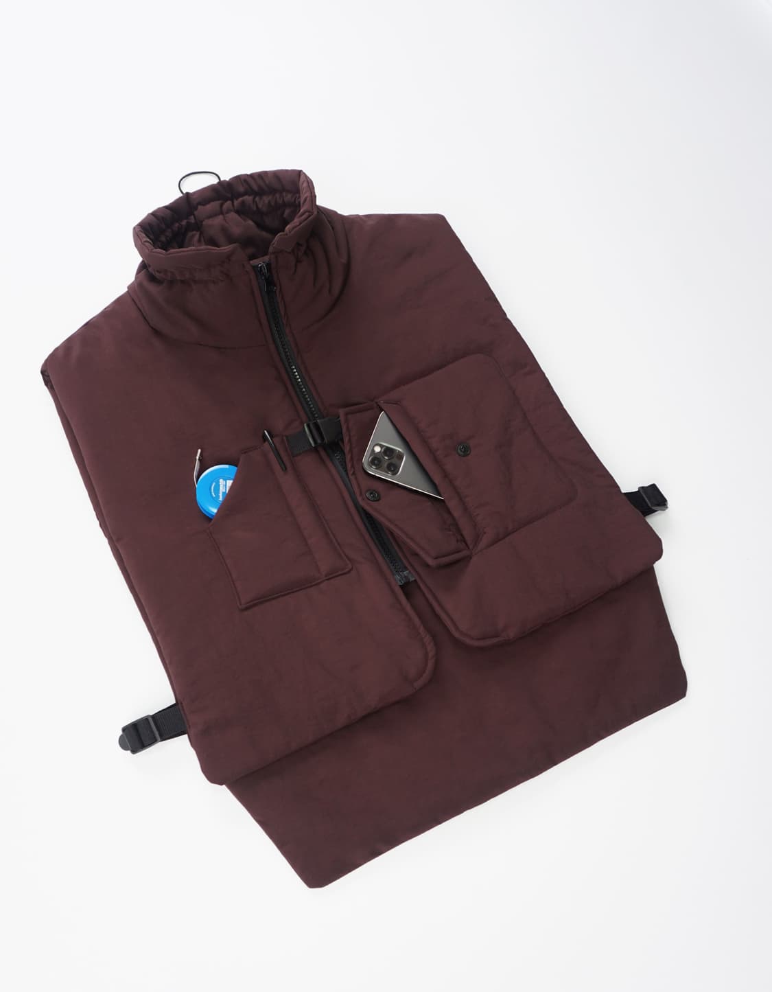 크롭 패딩 베스트 상품이미지4