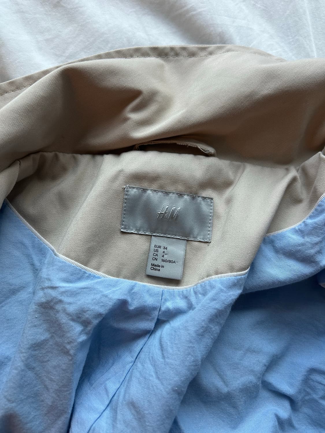 빈티지 h&m 트렌치 상품이미지4