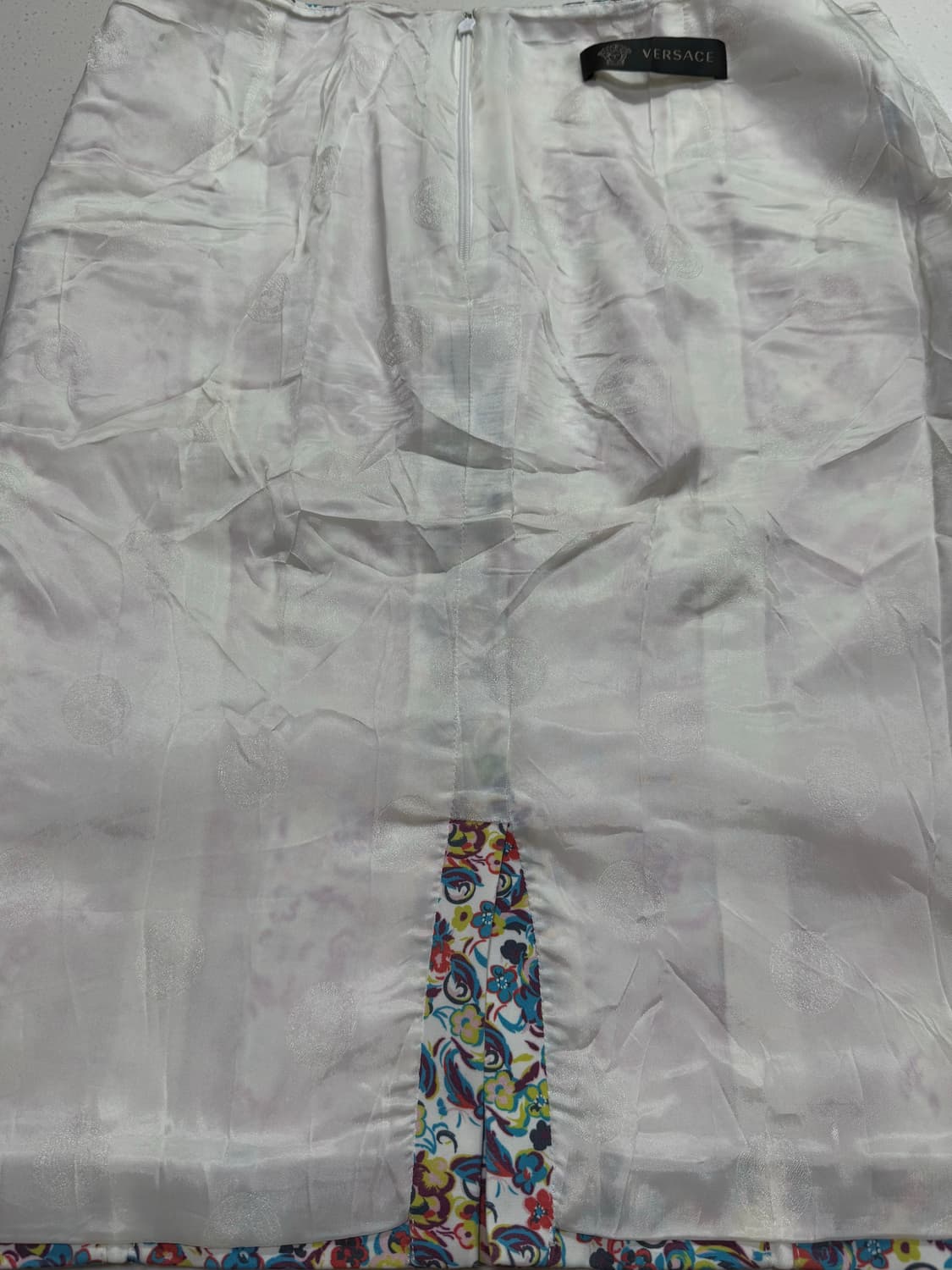 지아니 베르사체 플라워패턴 미디 스커트 42 상품이미지8