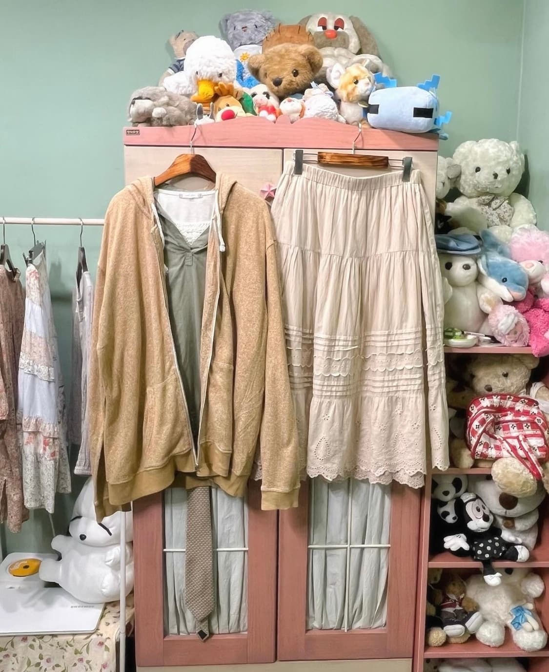 카모메산장 빈티지 모리 코디 세트 상품이미지1