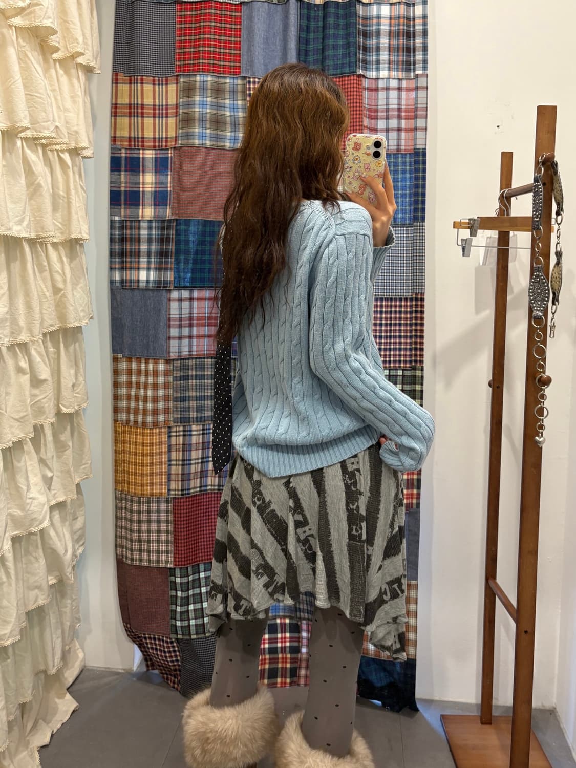 폴로 소라 꽈배기 니트 상품이미지3