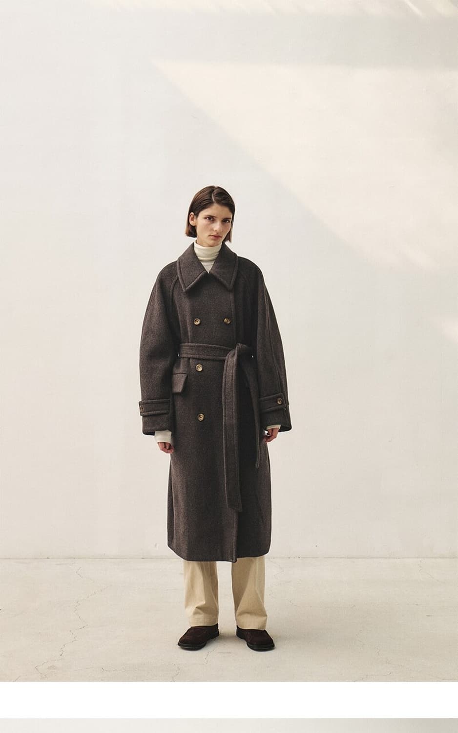 모한 TTW CASHMERE DOUBLE WOOL COAT 울코트 상품이미지1