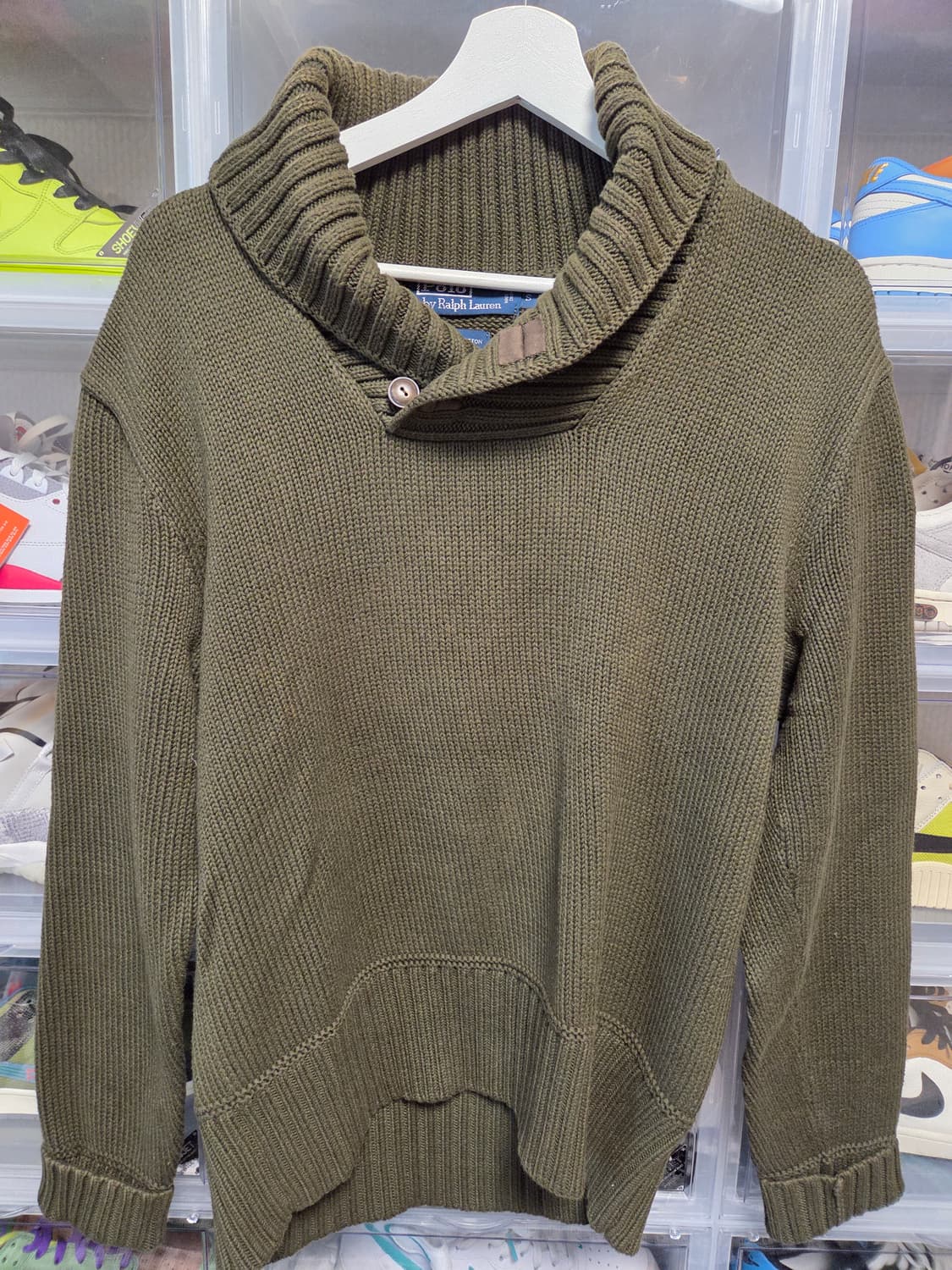 폴로 랄프로렌 숄카라 스웨터 상품이미지3