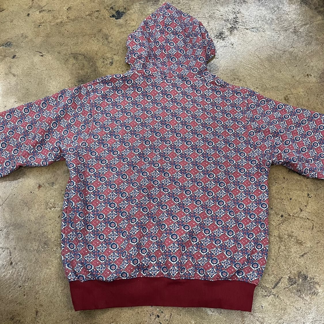 [정품/M] 디스이즈네버댓 패턴 후드티 b10 상품이미지4