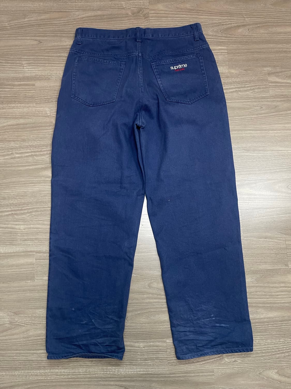 (32)supreme 슈프림 24ss 네이비 베기진 baggy jeans 상품이미지2