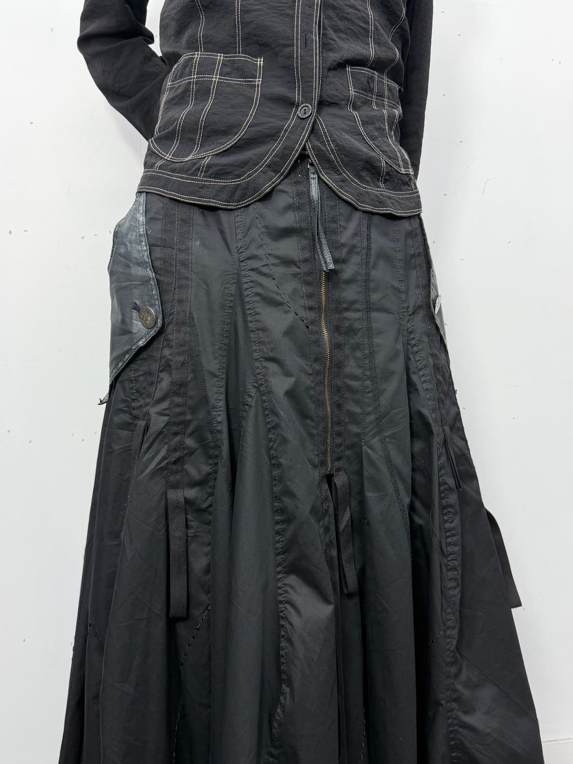 Decoster Panelled Flare Skirt  상품이미지2