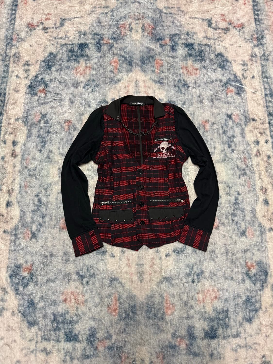 Sexpotrevenge punk layered jacket 상품이미지2