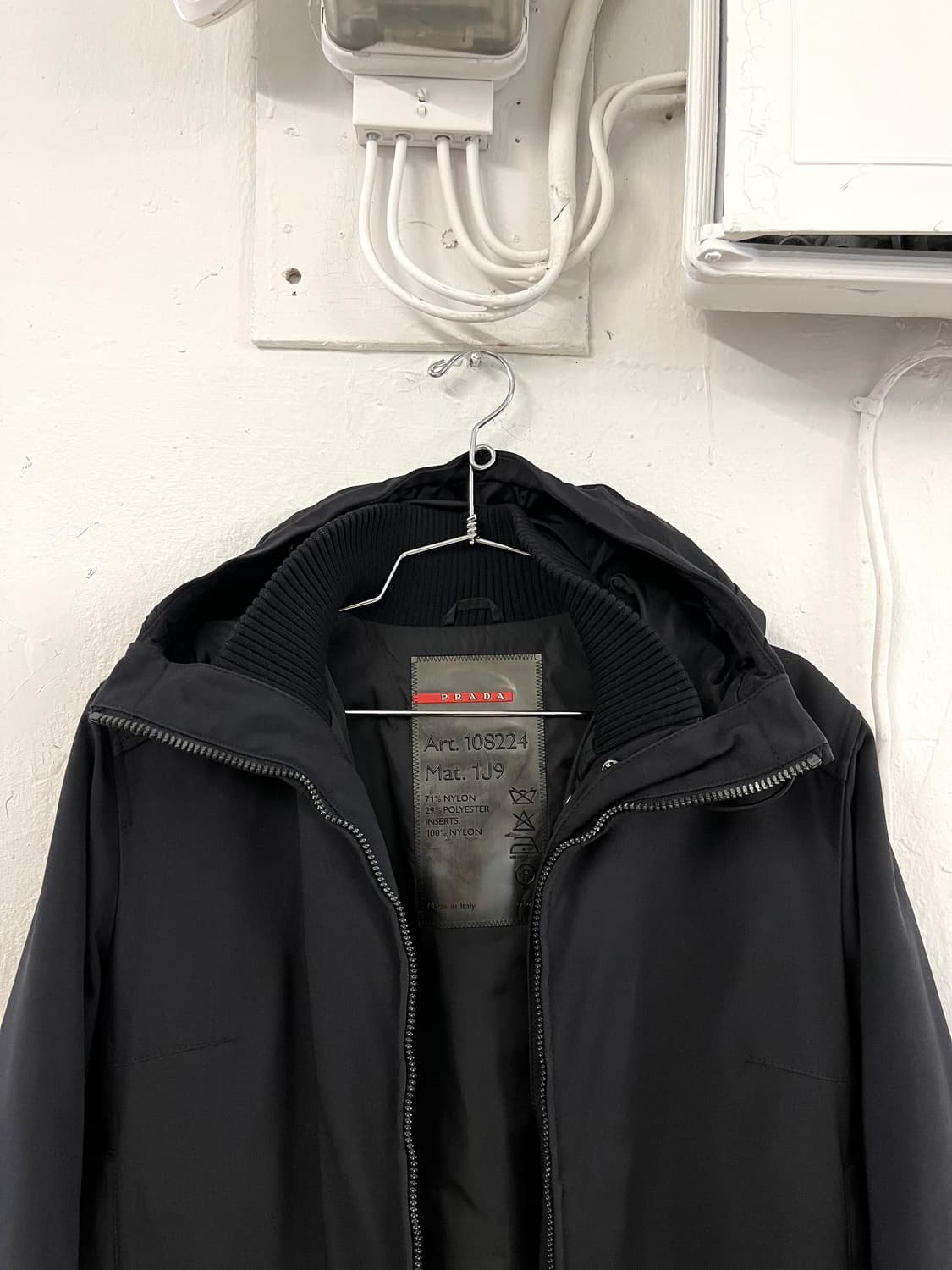 프라다 스포츠 유틸리티 왁스 자켓 상품이미지4