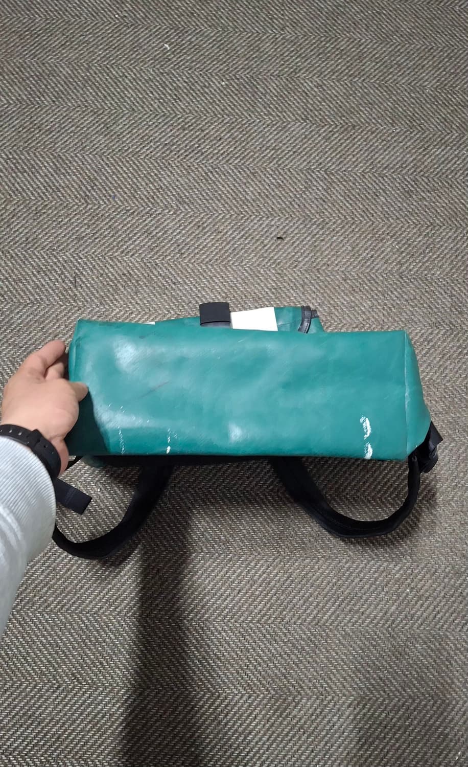프라이탁 백팩 FREITAG 그린 타폴린 방수 가방 고프코어 방수가방 상품이미지3