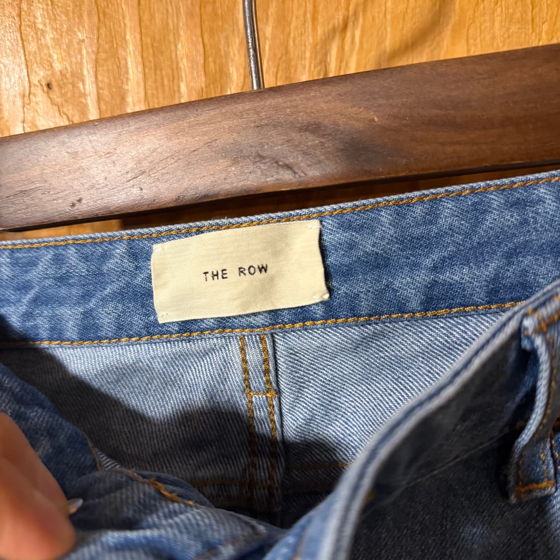 더 로우 24s/s 에글리타 미드라이즈 와이드 진(청바지) 상품이미지4