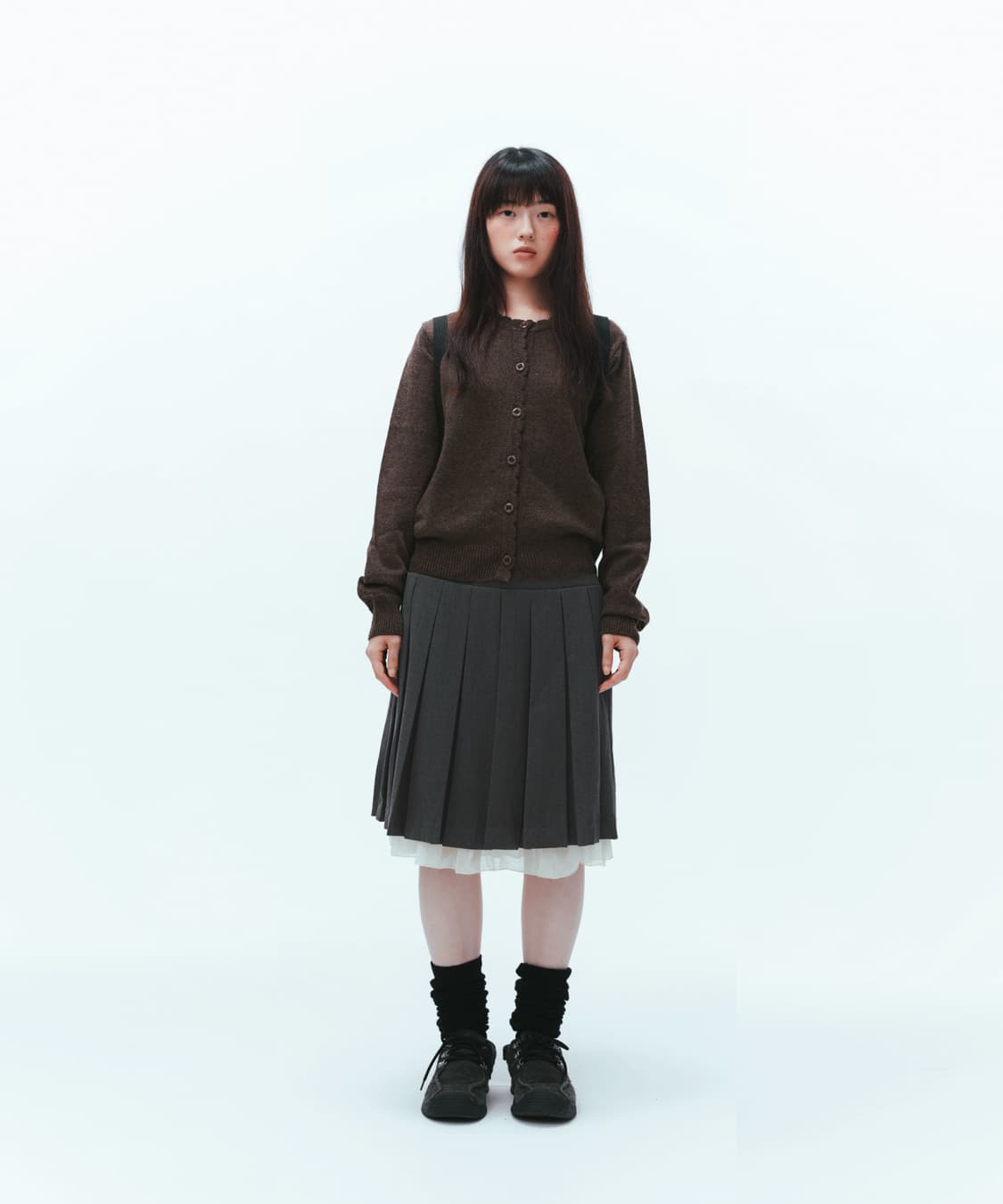 코이세이오 FLOWER BUTTON CARDIGAN 상품이미지1