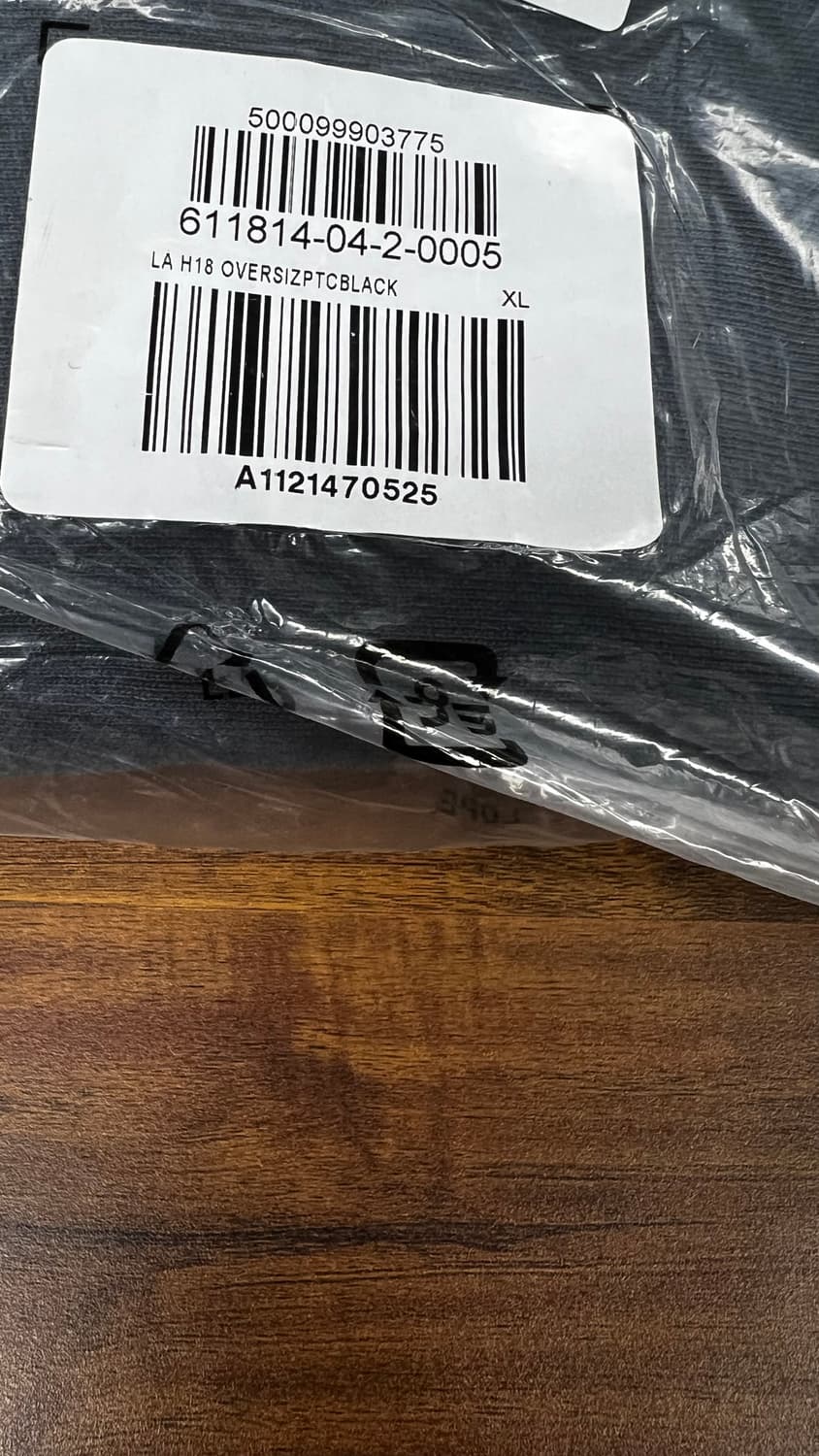 (새상품)이지갭 풀오버 후디 포에틱블랙 XL 상품이미지2