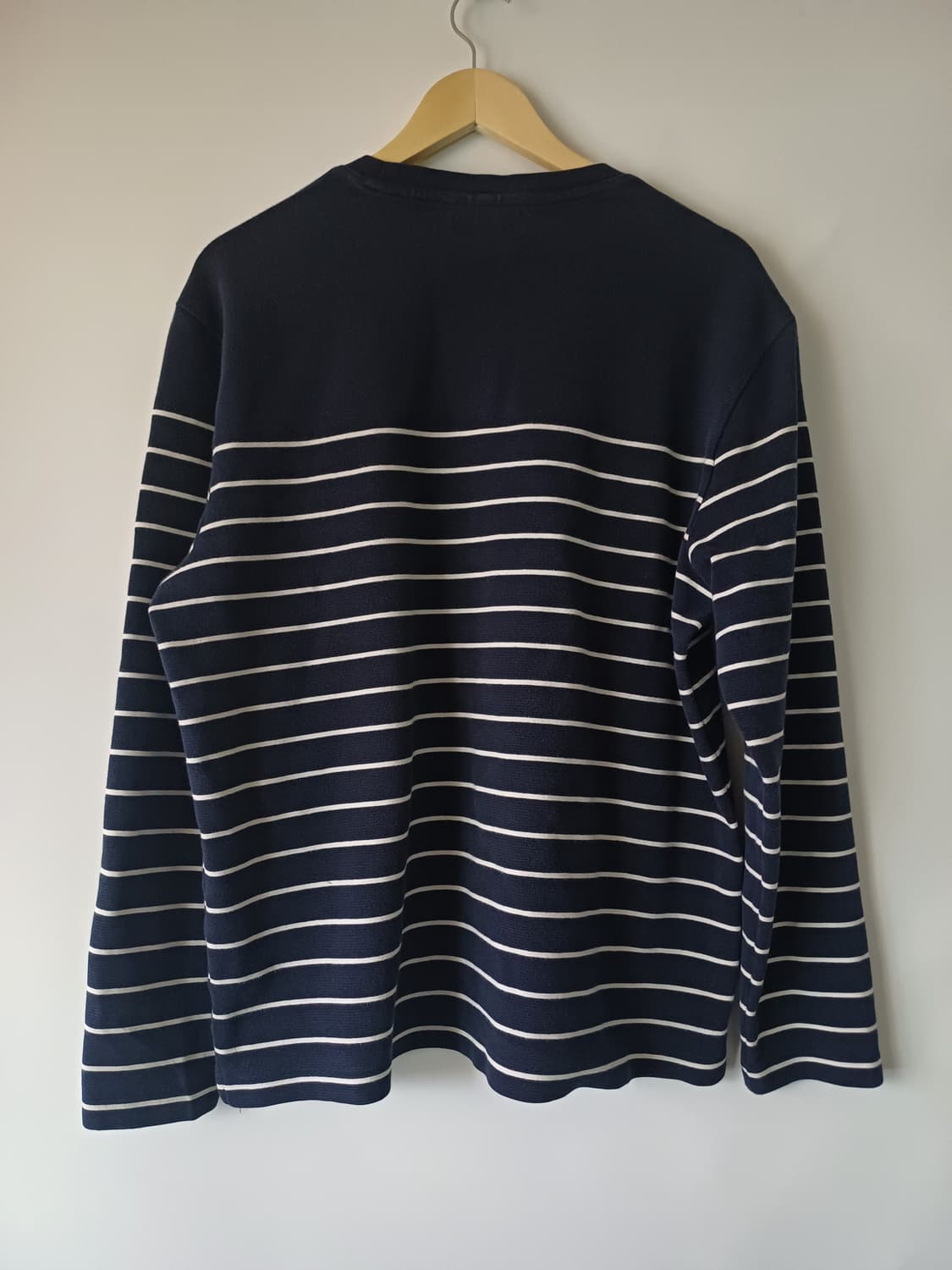 라코스테 남성 스트라이프 크루넥 롱슬리브 [XL] 상품이미지4