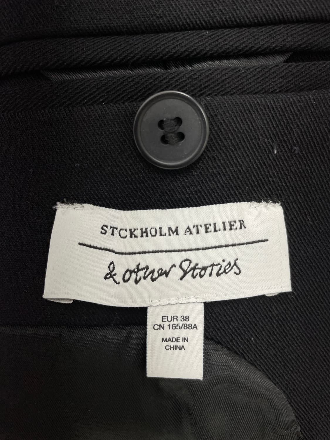 앤아더스토리즈(Other Stories)스톡홀름 아틀리에 싱글 코튼 자켓 상품이미지6