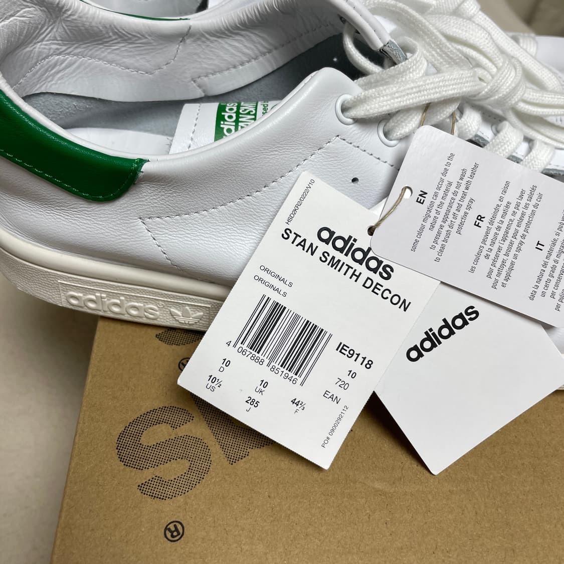(새제품)아디다스 스탠 스미스 데콘 화이트 285 상품이미지2