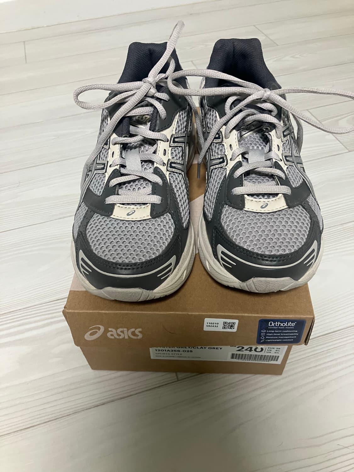 아식스 젤 1130 오이스터 그레이 240mm 상품이미지1