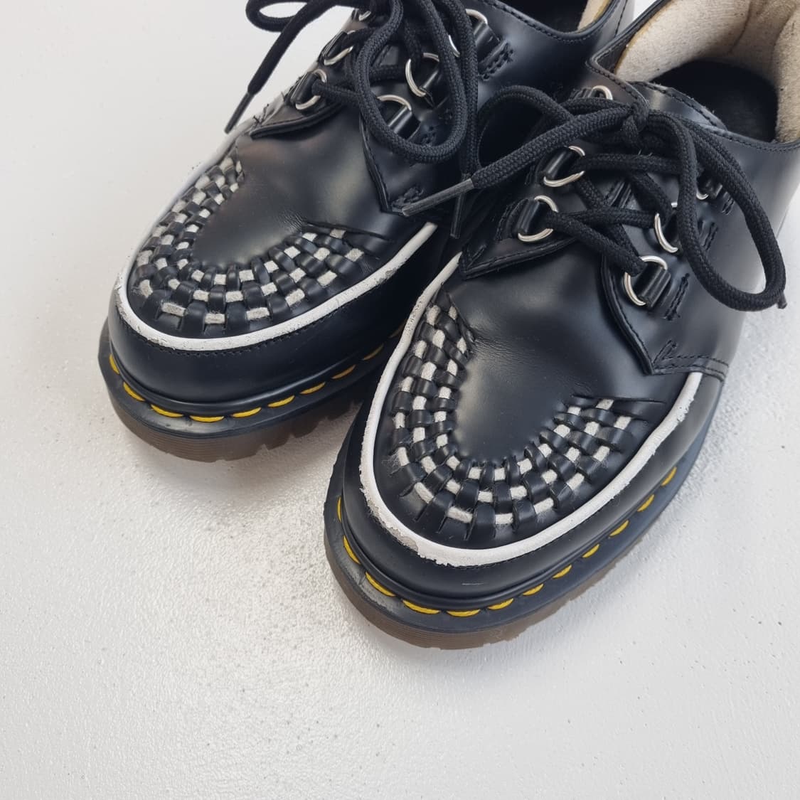DR.MARTENS 닥터마틴 램지 클리퍼 블랙 - 220 (UK3) 상품이미지3