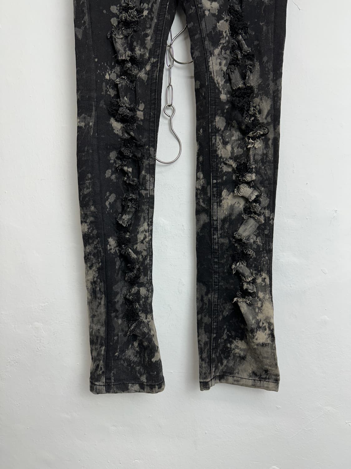 Bleach Splatter Destroyed Skinny Denim P 상품이미지7