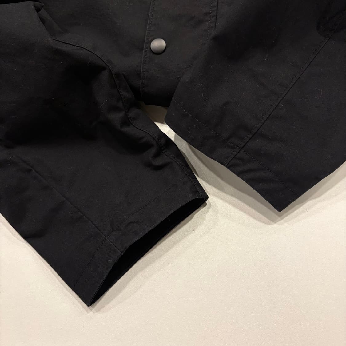 [XL] 유니클로 유틸리티 쇼트 블랙 코듀로이 카라 숏 자켓 B378 상품이미지8
