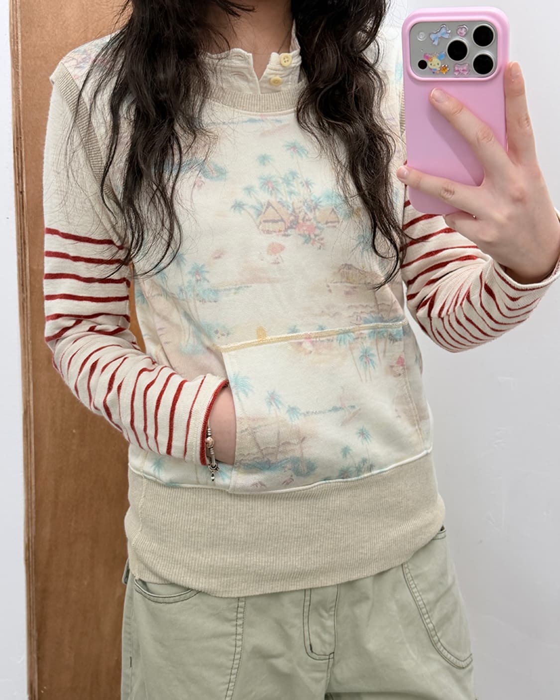 캐피탈 KAPITAL Sweat Vest 상품이미지4