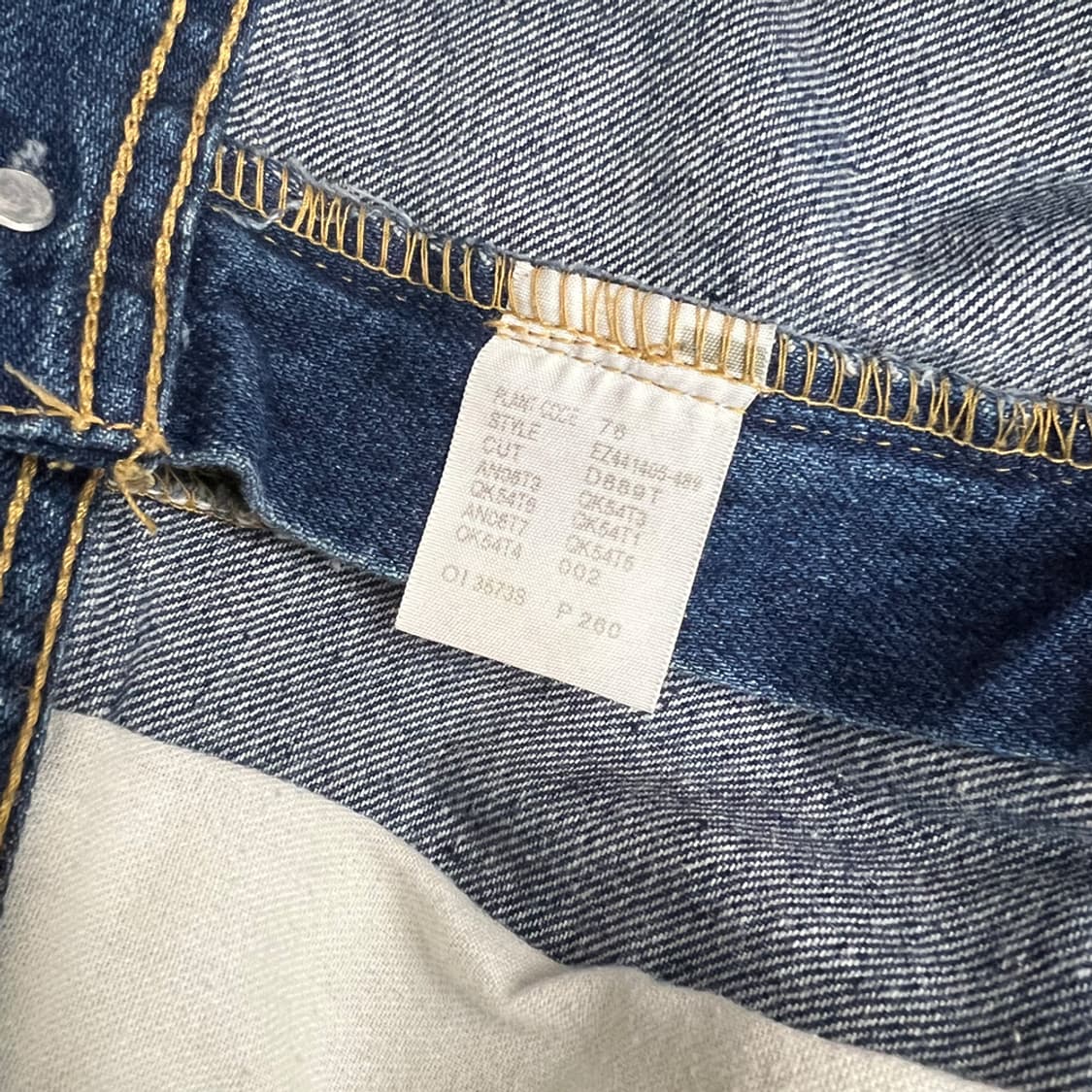 폴로 진스 카펜터 와이드 데님 팬츠 청바지 31~32 상품이미지6