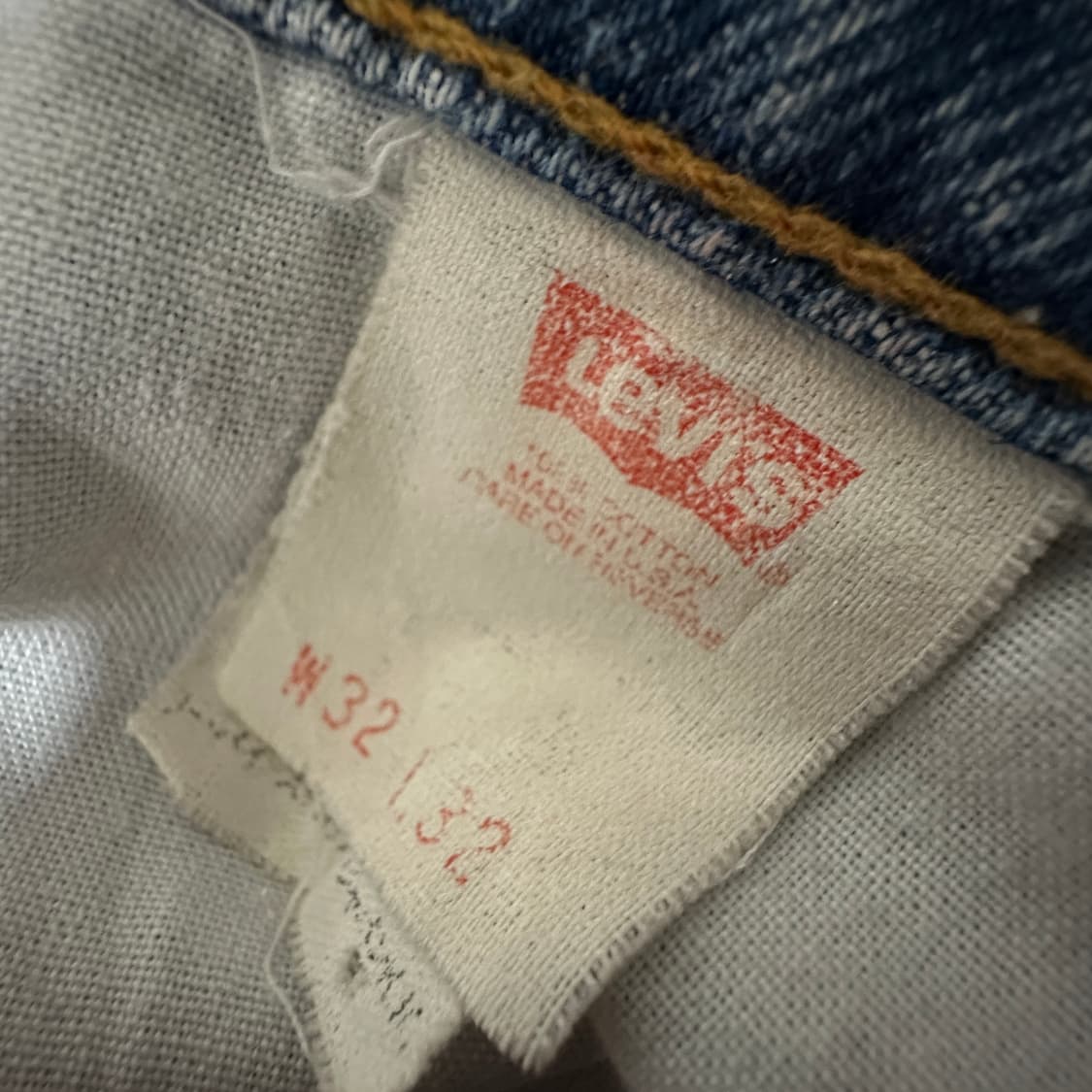 LEVI'S 610 90's usa made vintage denim 상품이미지4