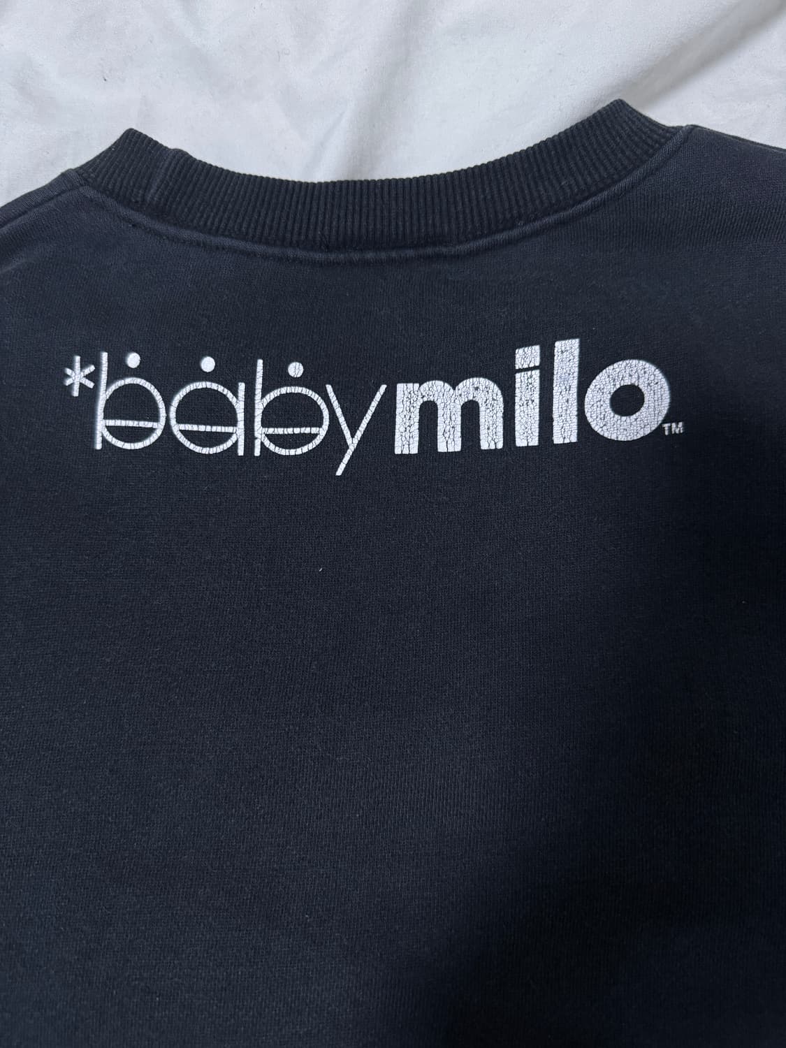 90s 베이프 베이비 마일로 스웨트셔츠 상품이미지4