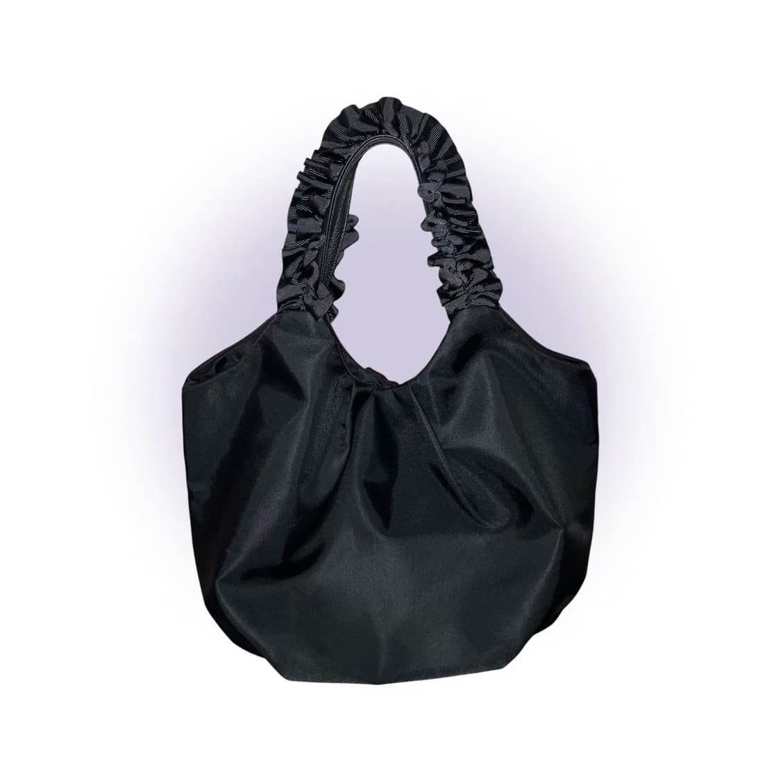 일본 빈티지 프릴 레이스 블랙 백 고딕 갸루 핀터깔 상품이미지1