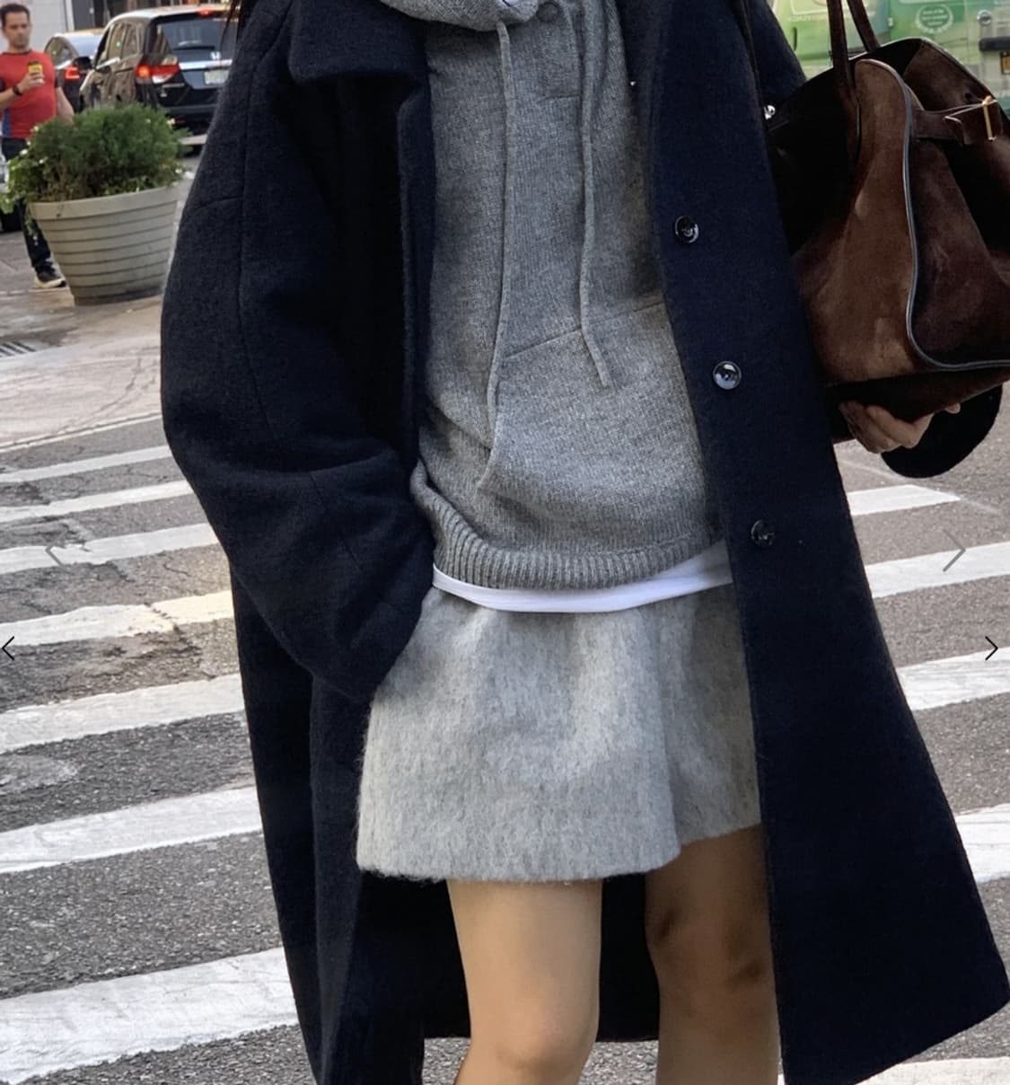 haag 헤이그 울 니트 반바지 상품이미지2