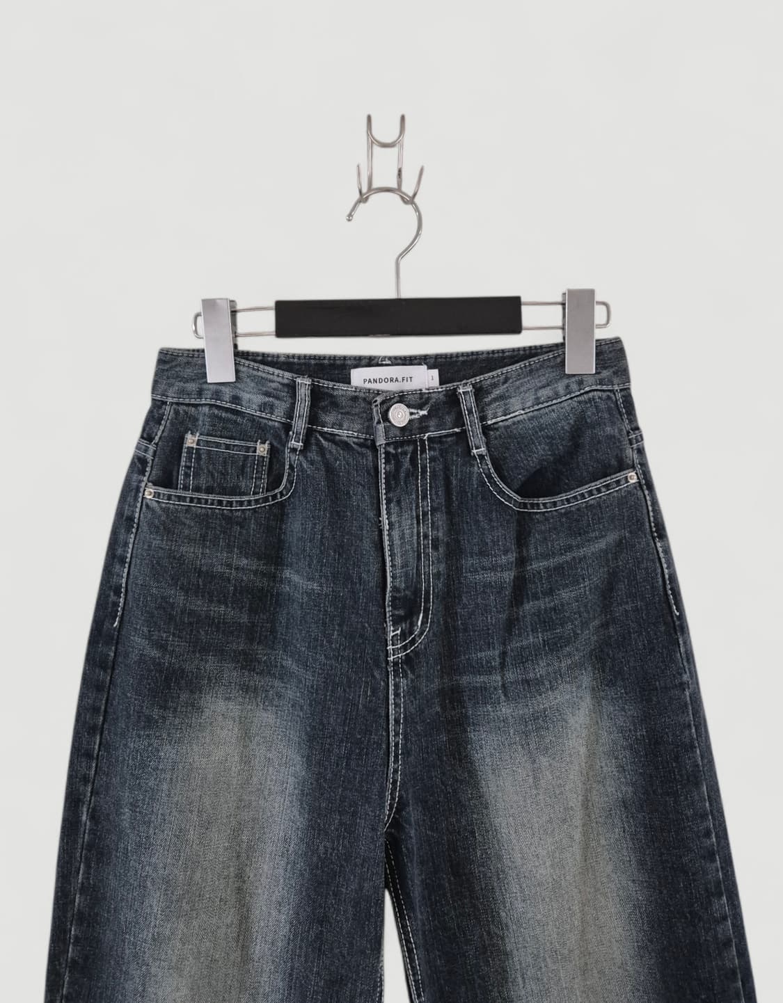 [미사용]판도라핏 빈티지 와이드핏 데님청바지 Women 상품이미지1