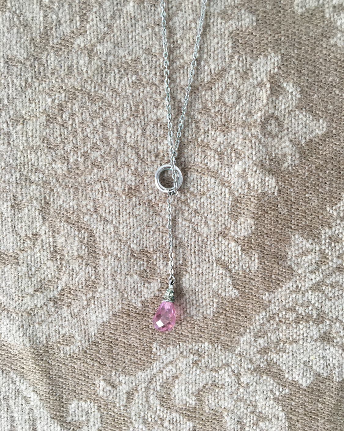 cubic point necklace 상품이미지4