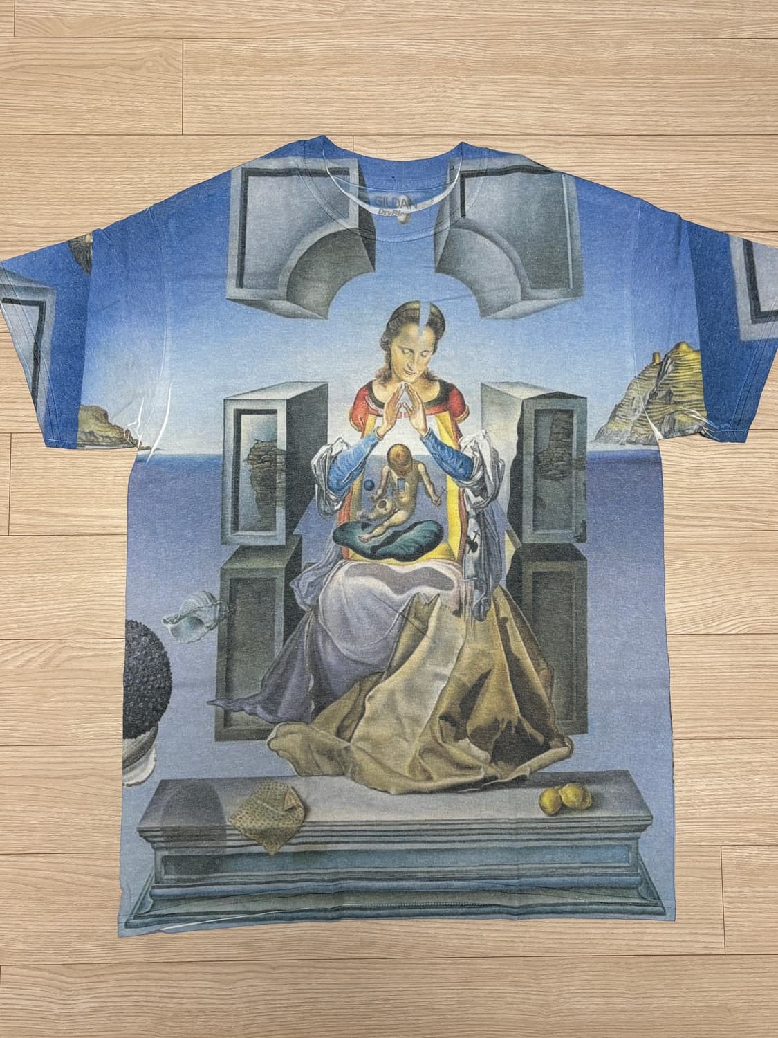 살바도르달리 프린트 반팔티 상품이미지1