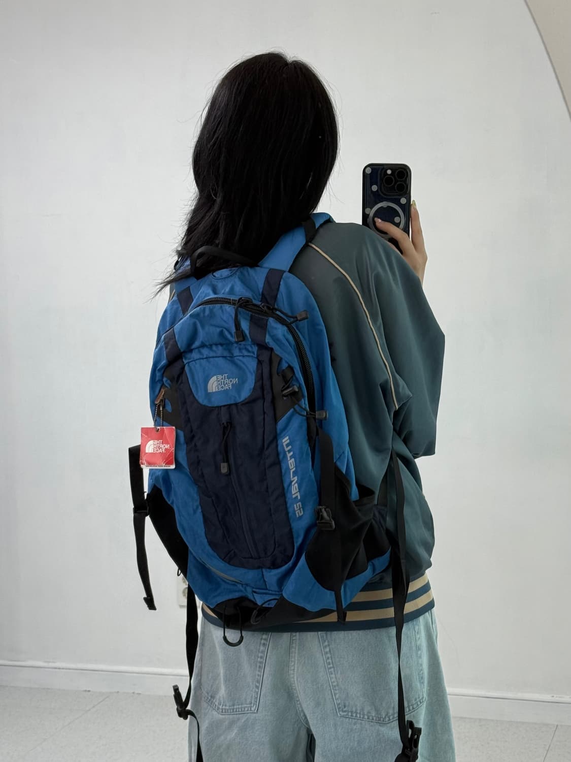 노스페이스 블루 백팩 상품이미지1