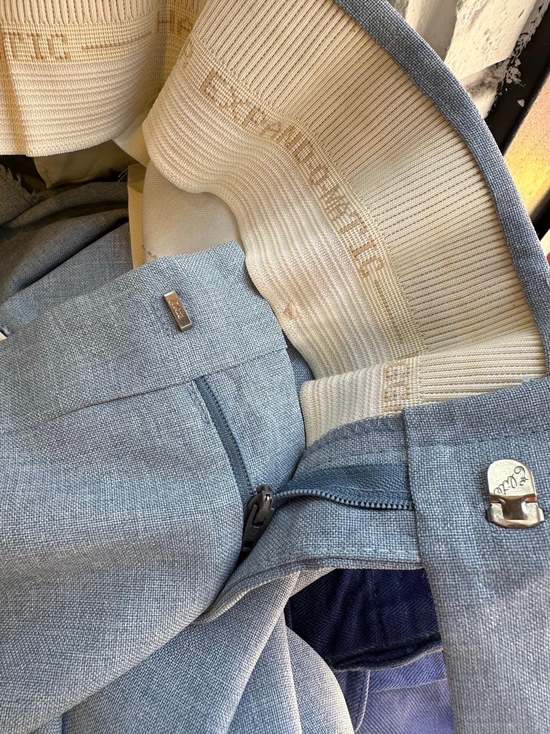 [36x32]Old Haggar 랩 트라우저 팬츠 소라색  36x32 상품이미지9