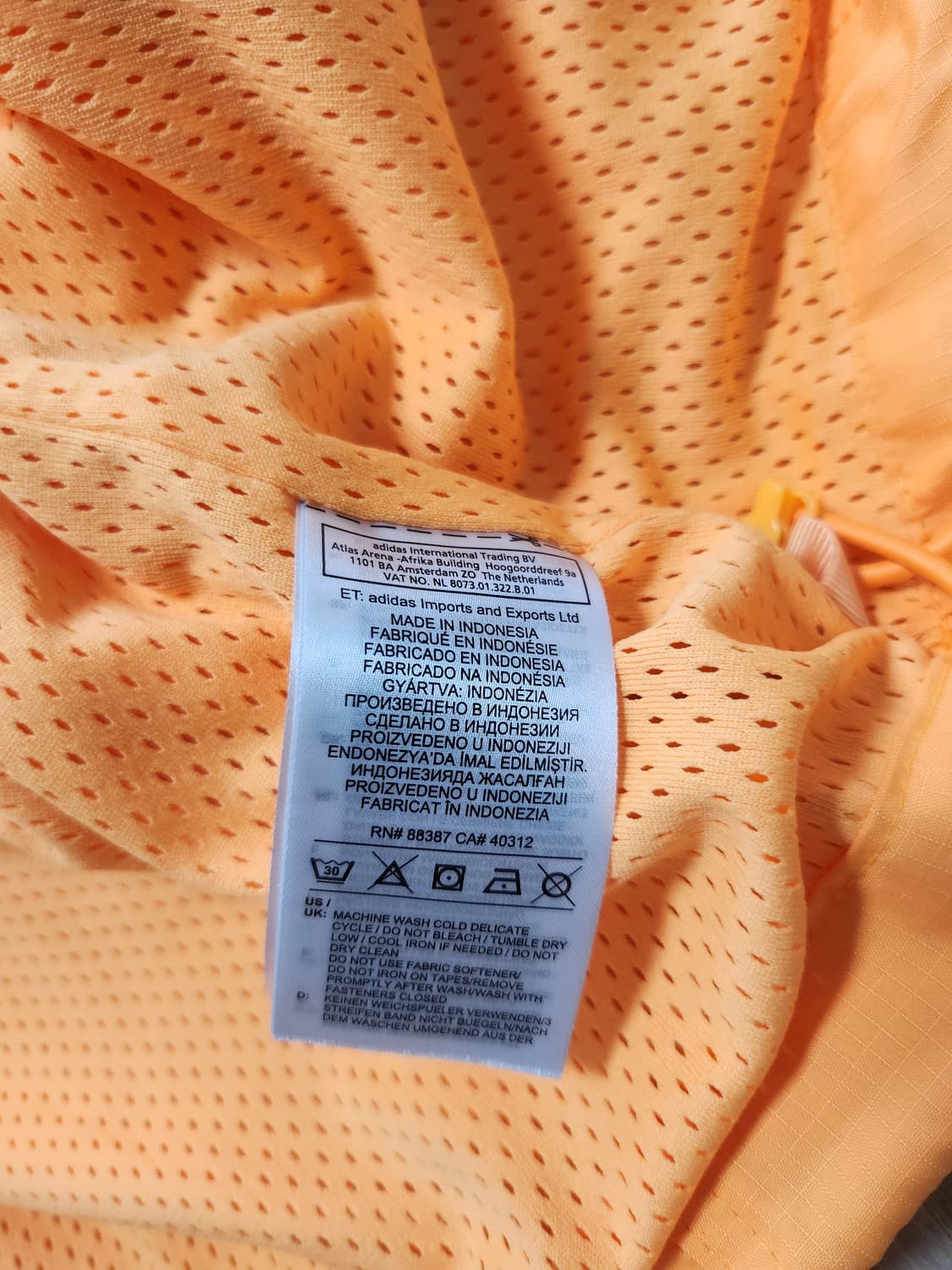 아디다스아노락 바람막이 (M 상품이미지7