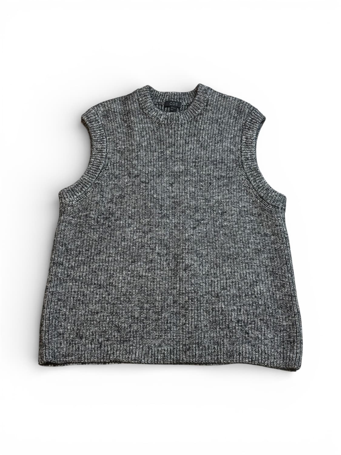 cos 울혼방 그레이 니트 베스트  상품이미지1