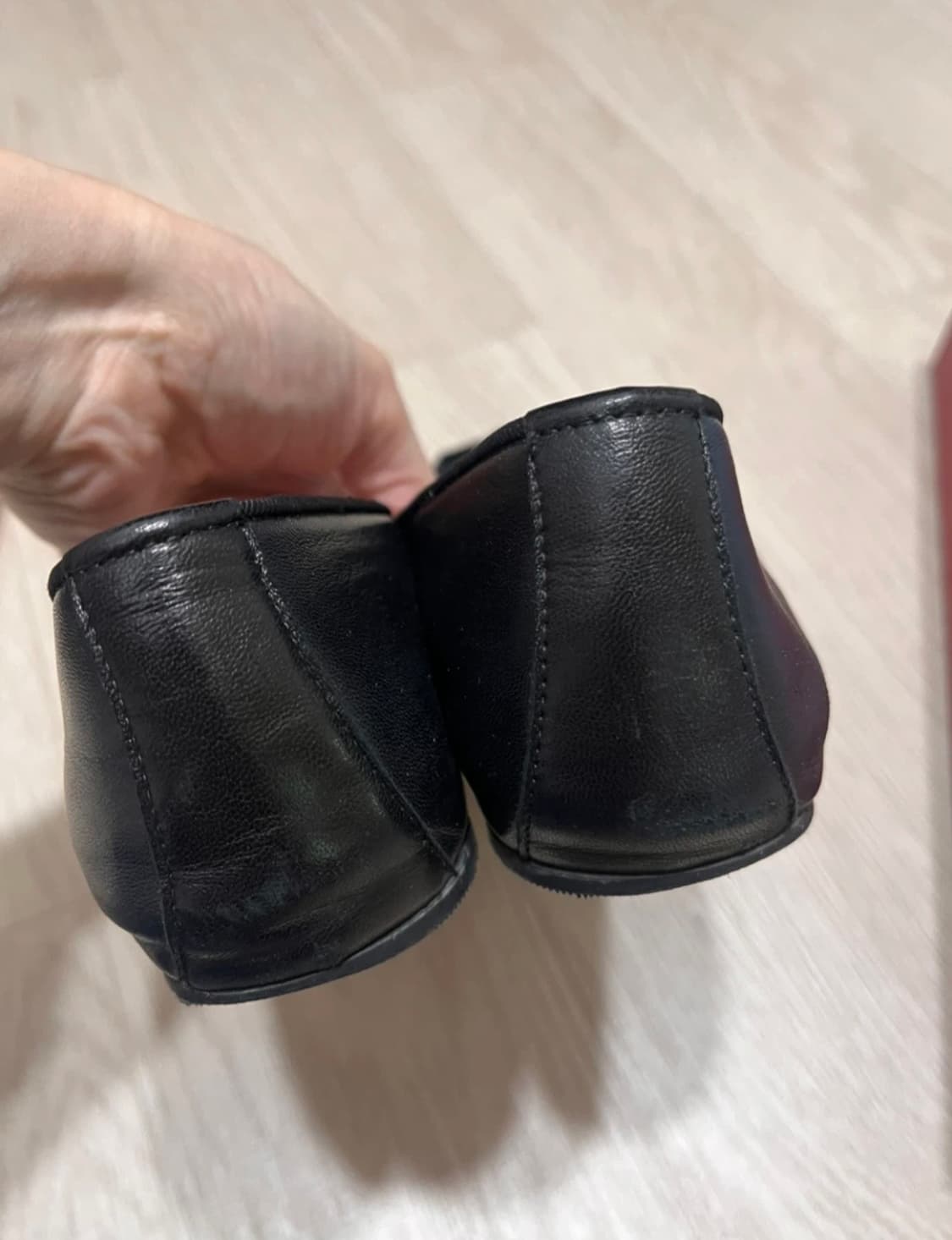 My Ferragamo 마이 페라가모 블랙 리본 플랫슈즈_7사이즈(245 상품이미지3