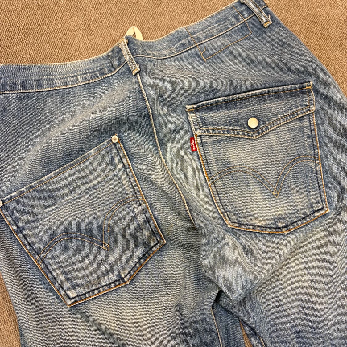 00s levis 리바이스 엔지니어드진 빈티지 루즈핏 데님  상품이미지4