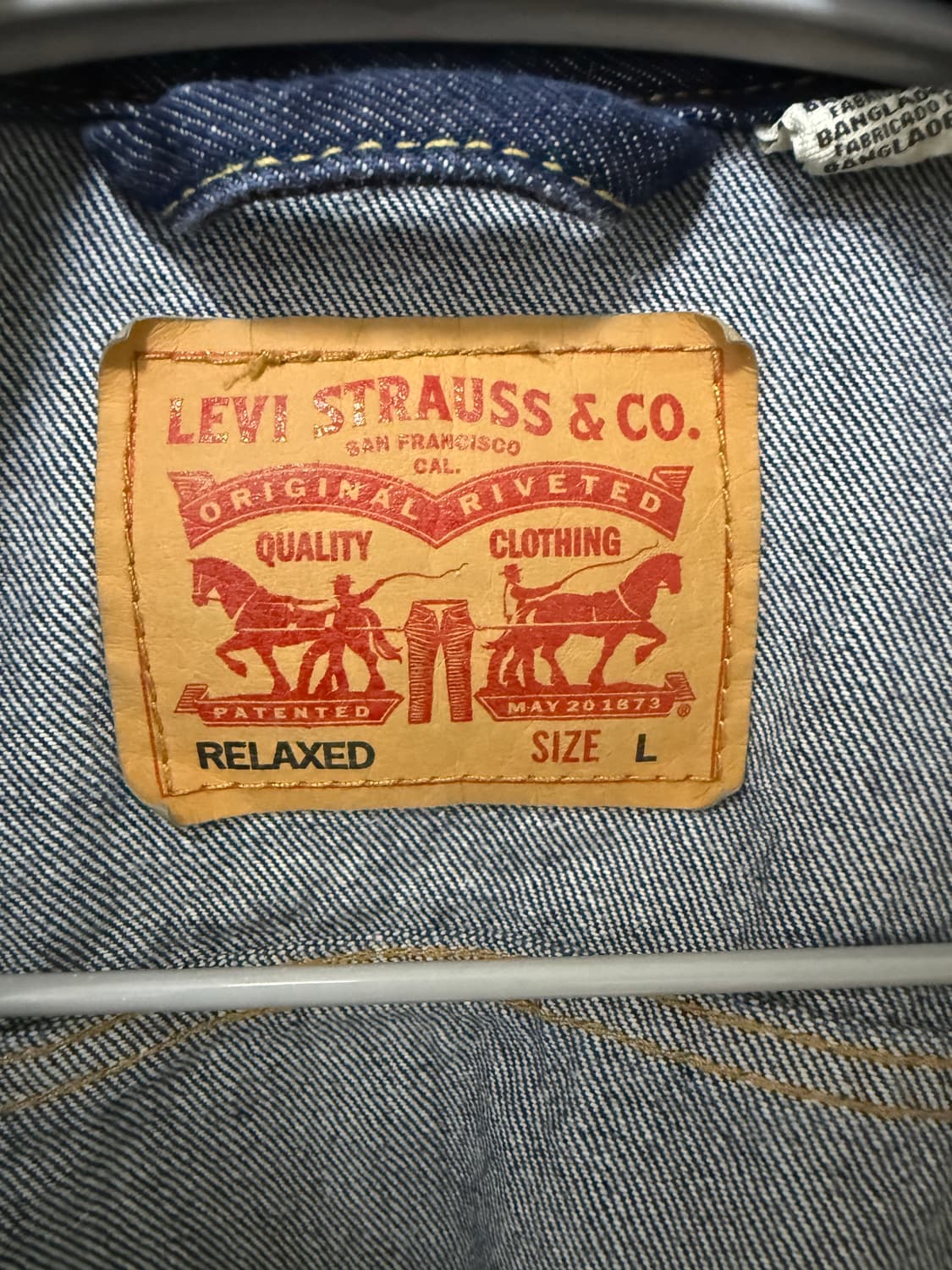 리바이스 타입2 트러커 자켓 L 상품이미지2