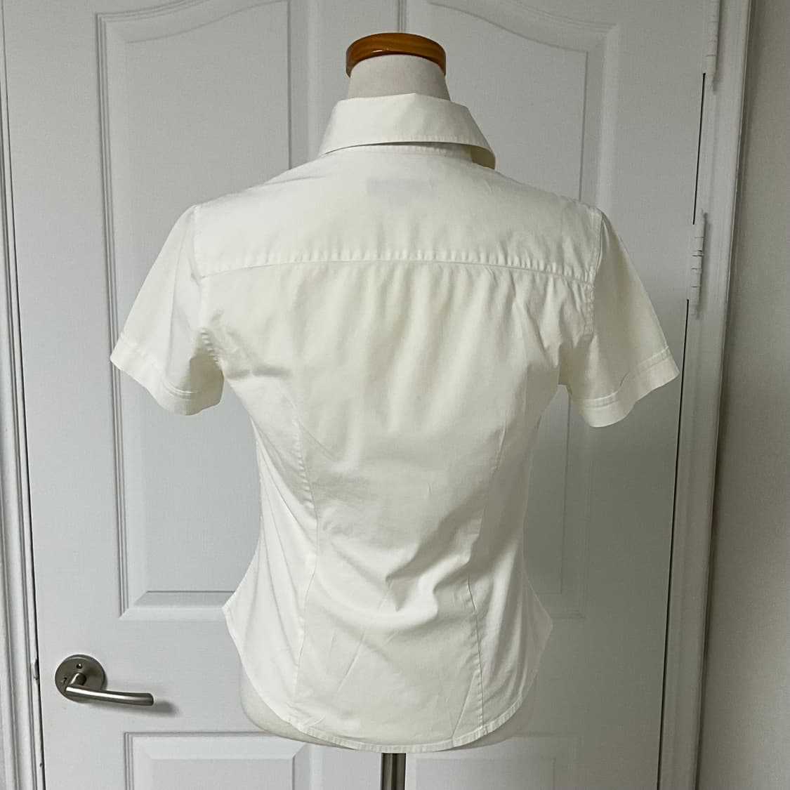 [Burberry] White Short Sleeve Shirt 상품이미지4