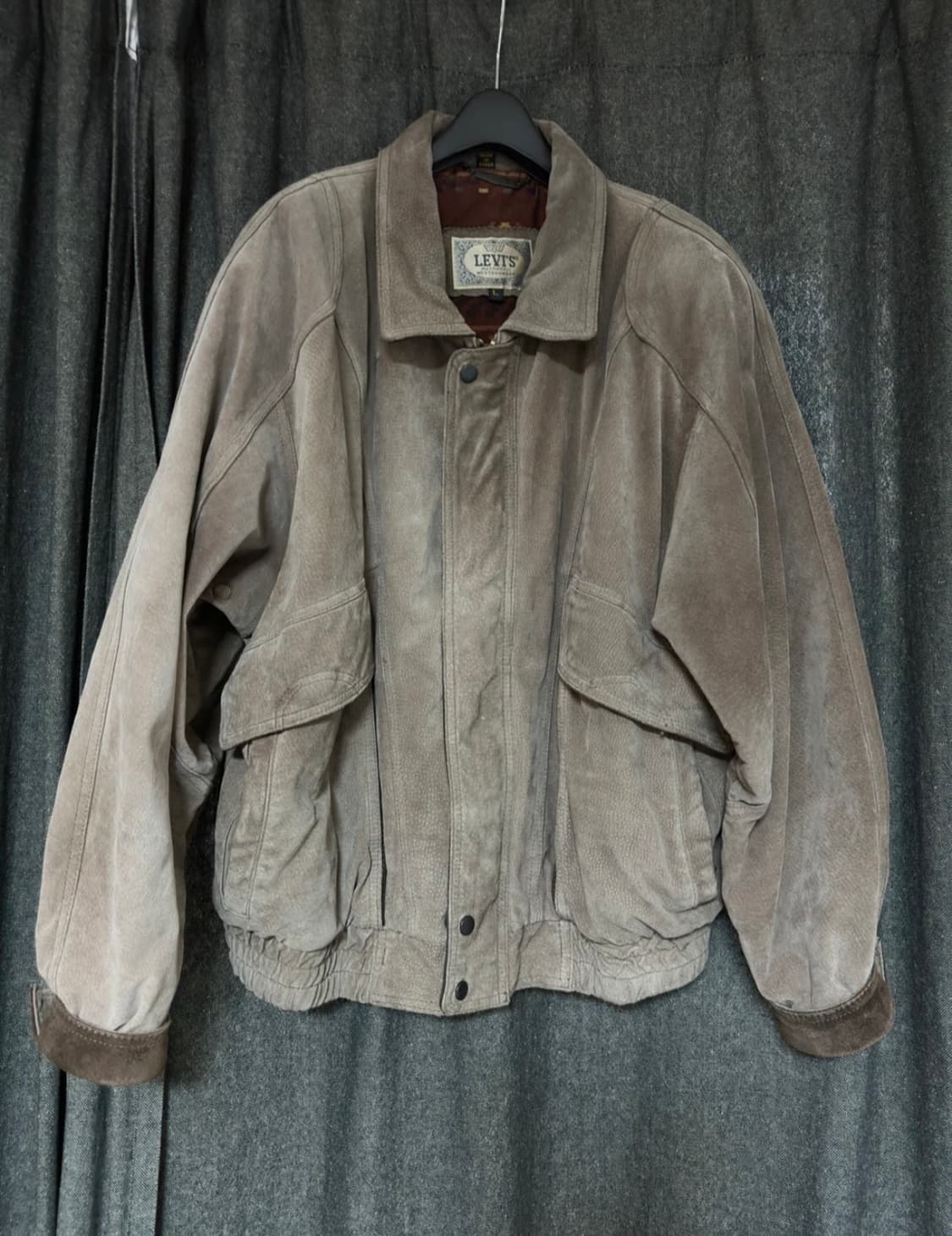 리바이스 스웨이드 봄버자켓 상품이미지1