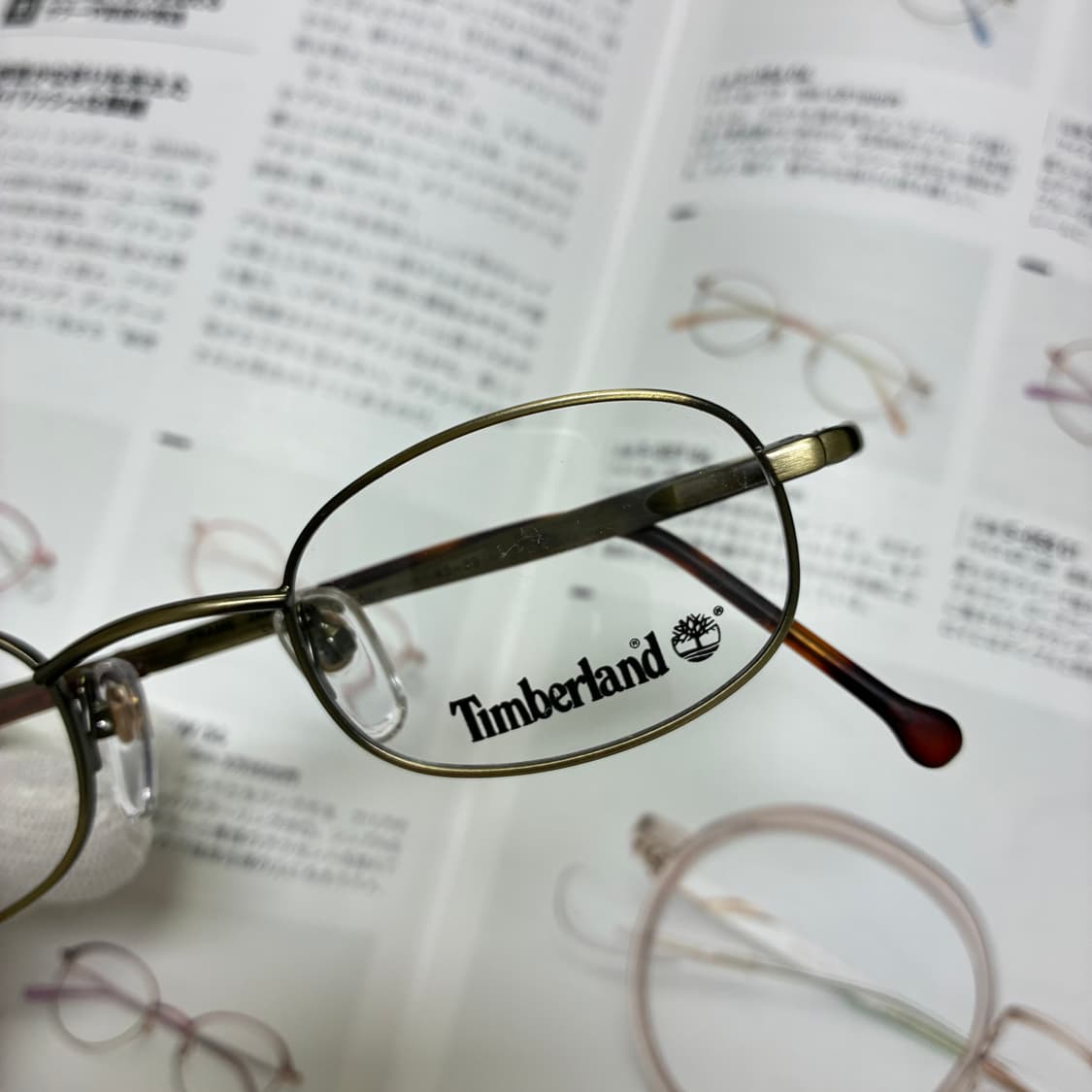 Timberland 팀버랜드 티타늄 엔틱골드 안경 상품이미지2