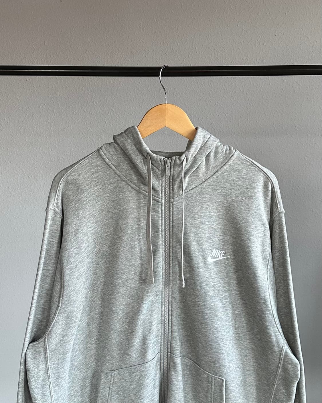 [XL]나이키 NIKE 그레이 후드집업 상품이미지2