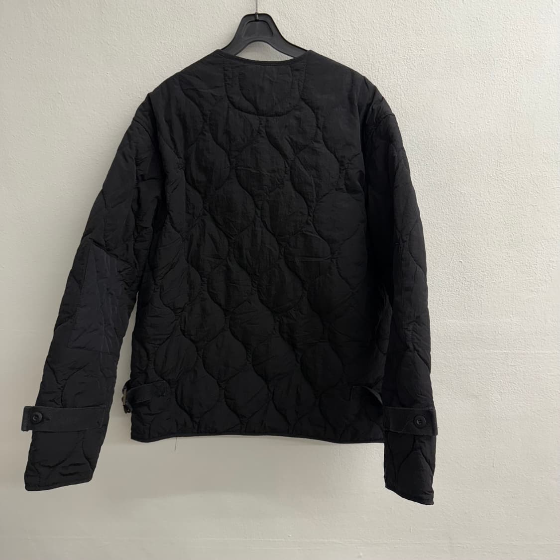 707플랜 블랙 퀼팅 자켓 (1) 상품이미지4