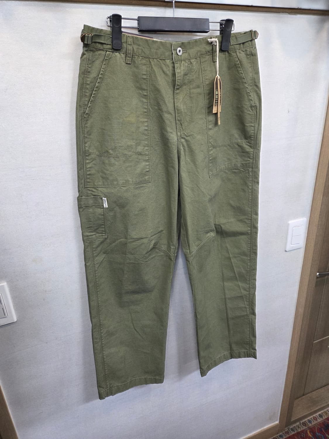 빈티지 오리지널 디자인 퍼티그 팬츠 xl 대략  33 상품이미지6