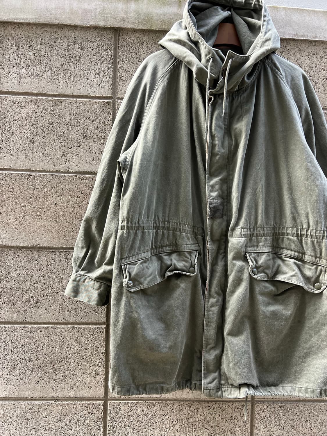 1970s FRENCH ARMY M-64 PARKA 모즈파카 개파카 상품이미지6