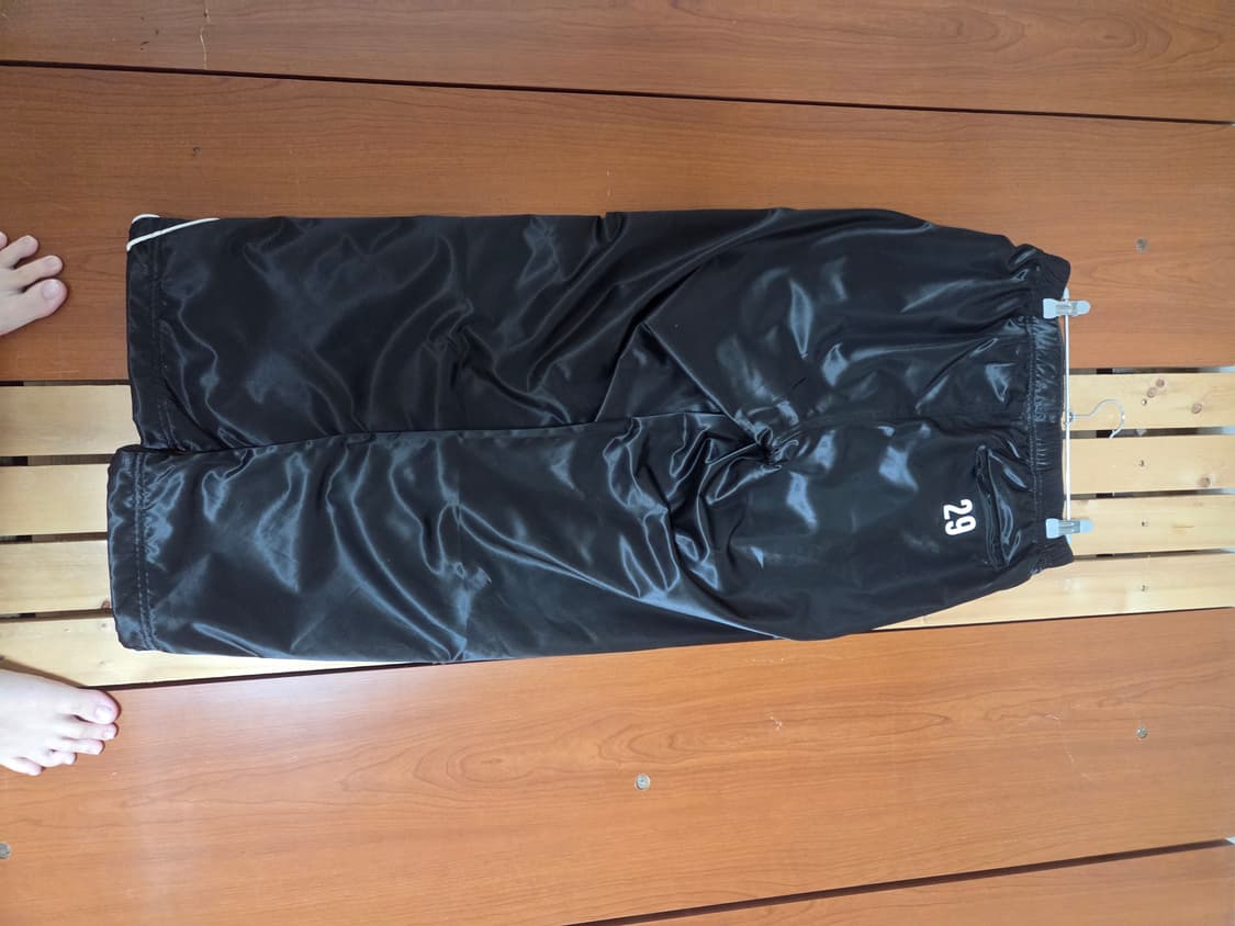 Supreme Satin Track Pant Black - 25SS 상품이미지2